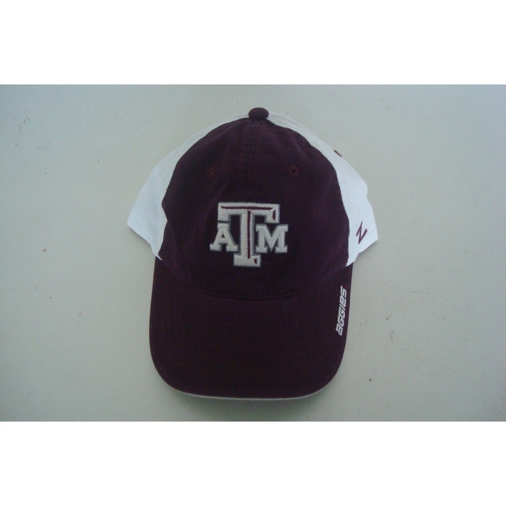 TEXAS A&M AGGIES    BEACH GOLF STRAPBACK  DEADSTOCK HAT CAP VINTAGE‎ H1